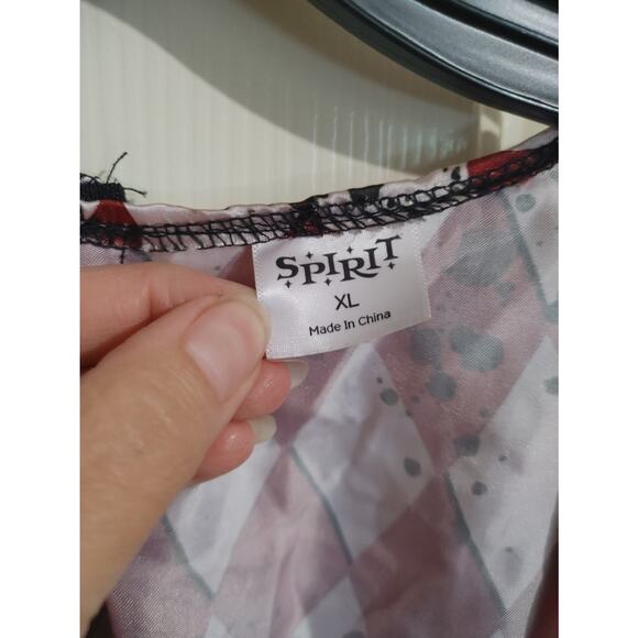 Spirit Halloween Twisted Clown Circus Misfit Zombie Dress Girls XL One Piece - Picture 3 of 5